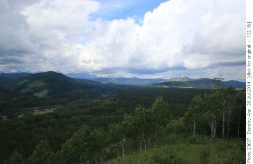 East view from lunch on Hill No. 1