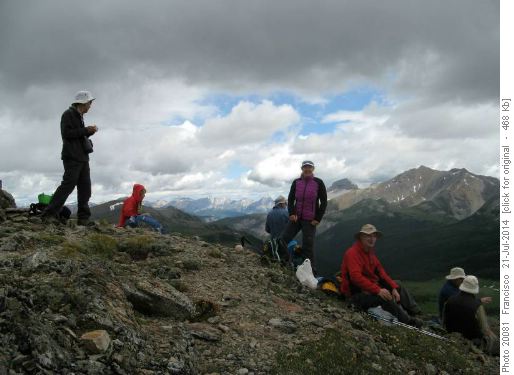 Summit of horseshoe
