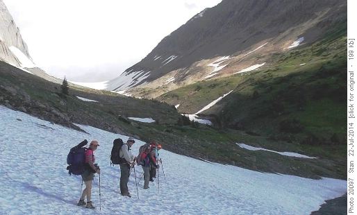 Leaving our Campsite, Astor Lake
