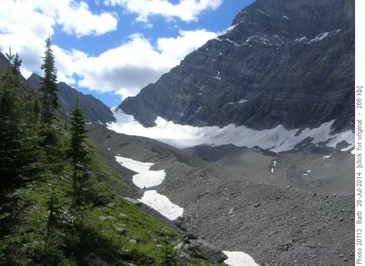 Moraine and Old Goat Glacier