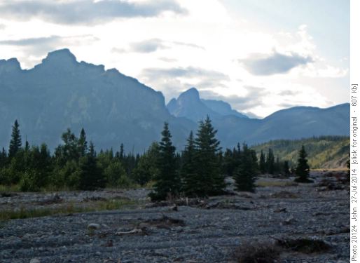 Early evening in the Ghost: Phantom Crag and Devil's Head