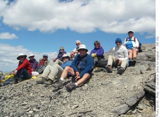 Summit photo: {256 Ar Wes}, {212 Dav Mul}, {471 Man C}, {1566 Jan Cary}, {188 Bill leach}, {826 Jo Katay}, {486 Pe Hout}, {731 Ald Hal}, {152 Ro Cad} and {444 Nan Ear}.