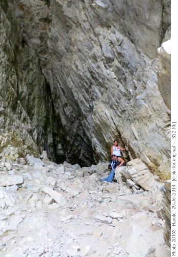 Entrance to the Ice Cave