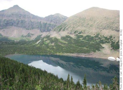 Mountain reflections
