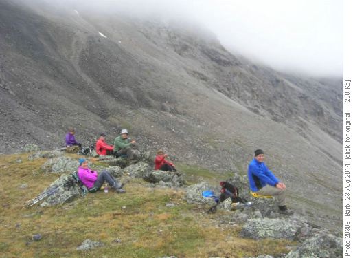 Lunch at Buller Pass