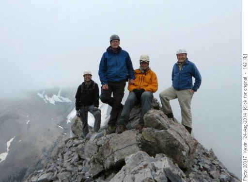 On the summit of Piggy Plus