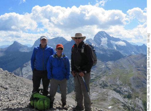 Snow Peak summit - great way to spend a Wednesday