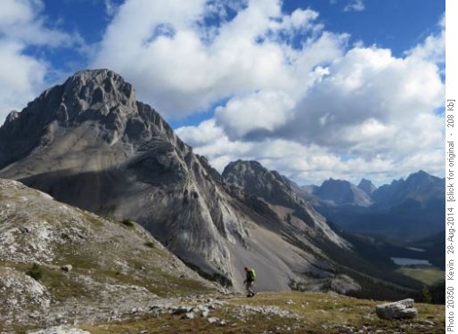 Mount Birdwood and Bustall Lakes