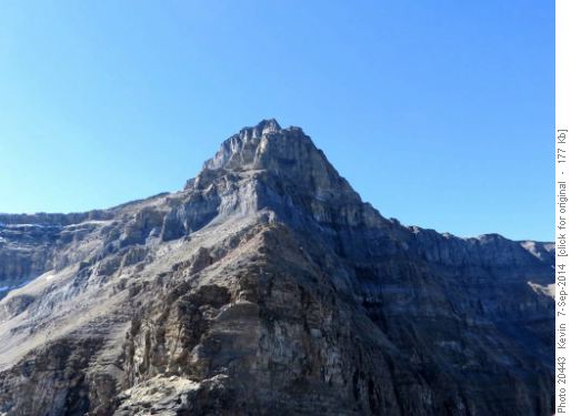 Mount Niblock from Mt St Piran