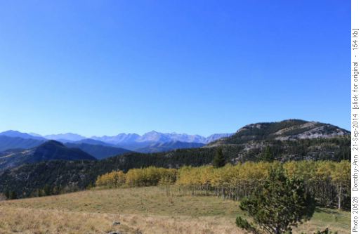 SW view from Grass Pass