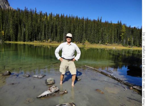 Philip's dancing at upper twin lake