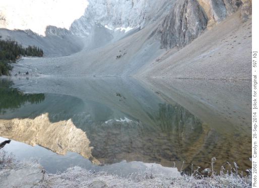 cool, still and frosty morning