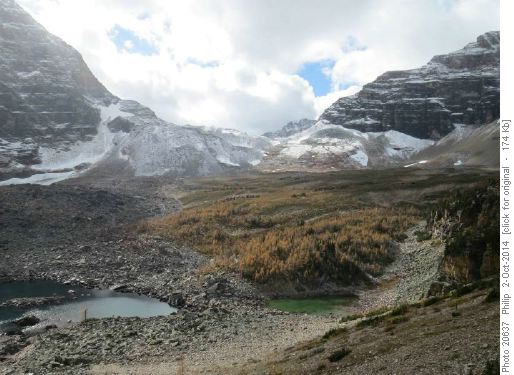 Eiffel Lk & Wenkchemna Pass