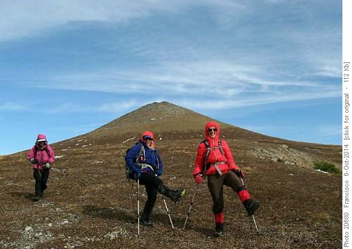 Happy dance after Volcano peak