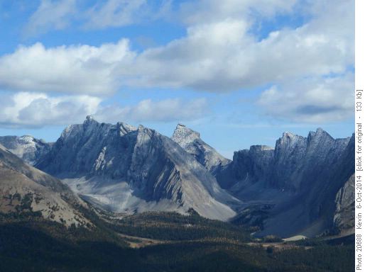 Chester Lake Valley and Fortress from the South cairn