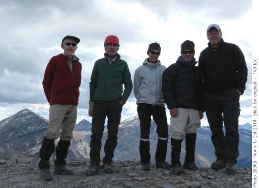 On the summit of Mount Remus