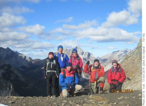 Piper Pass /Yoko, Philip, Ross, Rosanne, Ivan, Doug/