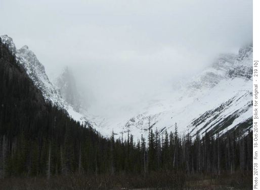 Sunny views of Mounts Robertson & Sir Douglas
