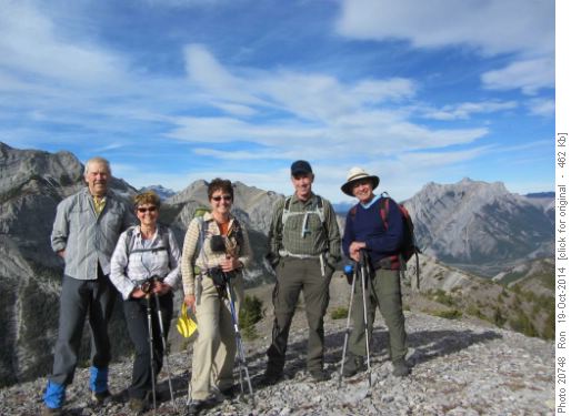 Wasootch Ridge: {177 Ron Hunter}, {627 Jennifer Sundgaard}, {1314 Barb Brunton}, {1501 Bruce Ramsay} & {225 Carl Potter}