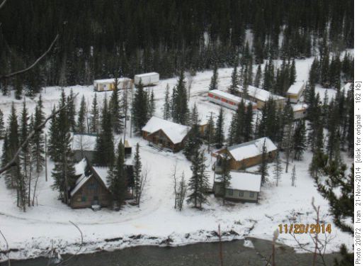 Elbow Valley movie set