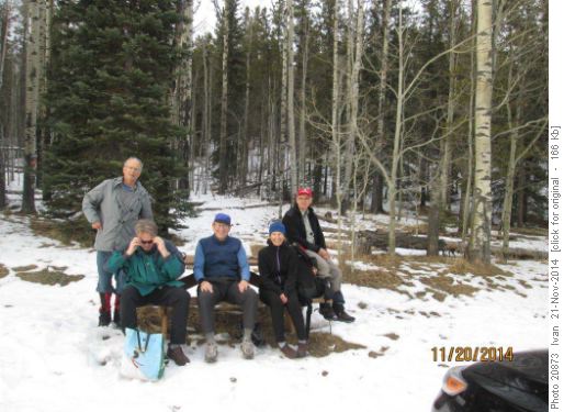 West Bragg Creek TH /Philip, Jim, Joe, Rosanne, Terry/