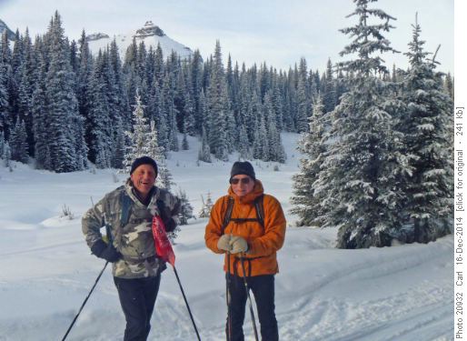 At Blueberry Hill junction (The Turret in bkg)