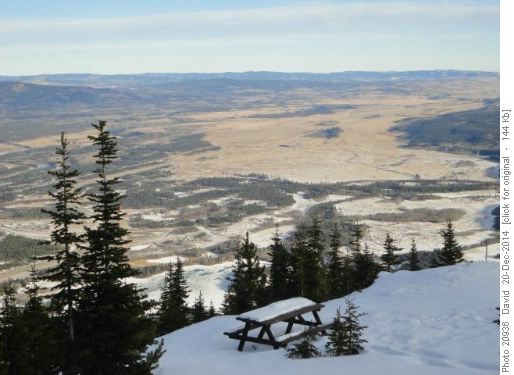 View east from Barrier Lookout