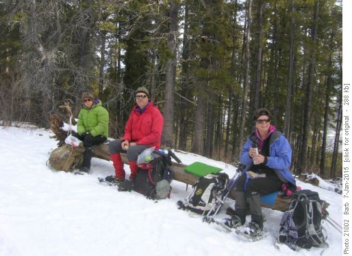 Lunch on Reconnect Trail
