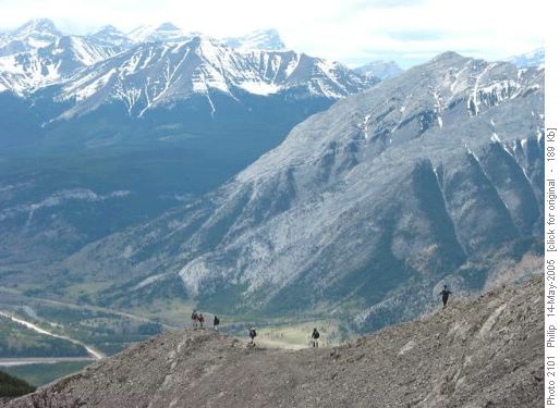 West ridge Midnight Peak