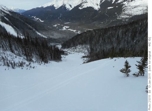 Tired legs and poor snow made yoyos out of the question