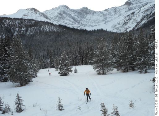 Damian leading us back to the car