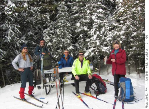 {826 John Katay}, {1149 Bernie Rosner}, {366 David Neame}, {177 Ron Hunter} & {206 Barb Mitchell} at top of WhiskeyJack