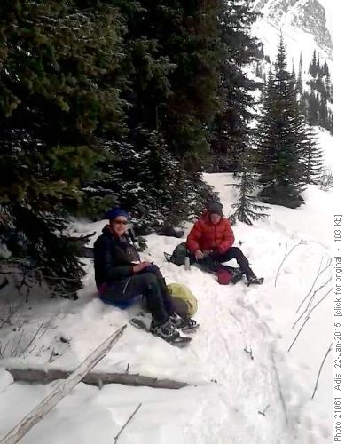 Lunch out of the Wind