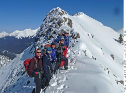 Gary, Sim, Uli, Terry and Norman on Hero Knob
