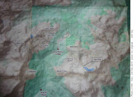Top Map around David Henry Lodge