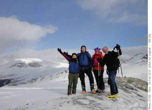 Yoko,Jim,Christine,Ed at East Pass