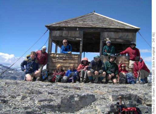 Group Photo on Summit of Blk Rk Mt