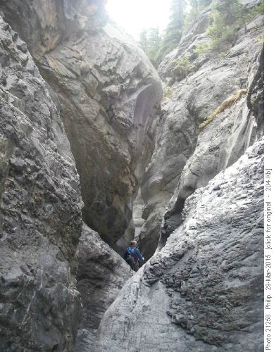 Lower Canyon of Jura Creek