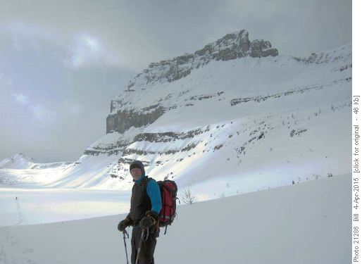 {1493 Kevin M} with Redoubt Mt and Unity Peak in the background