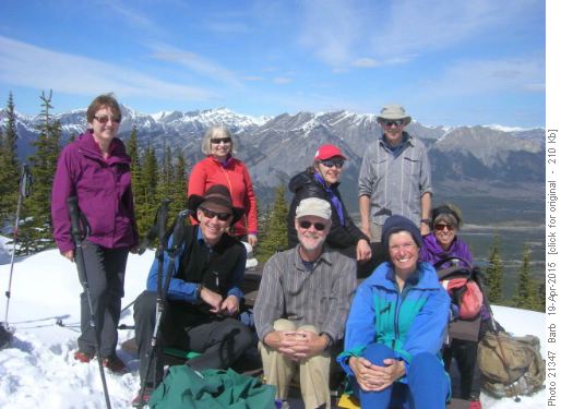 Lunch at Barrier Lake Fire Lookout