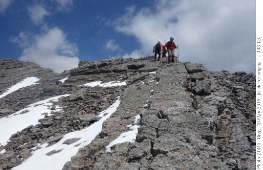 Descending Ships Prow Summit Slab