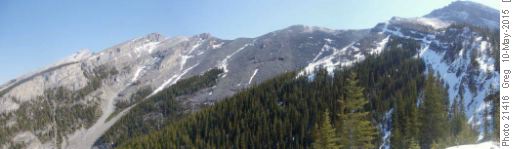 Ships Prow Ridge Traverse left to right