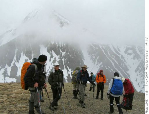 At the col above the head of Grizzly Creek