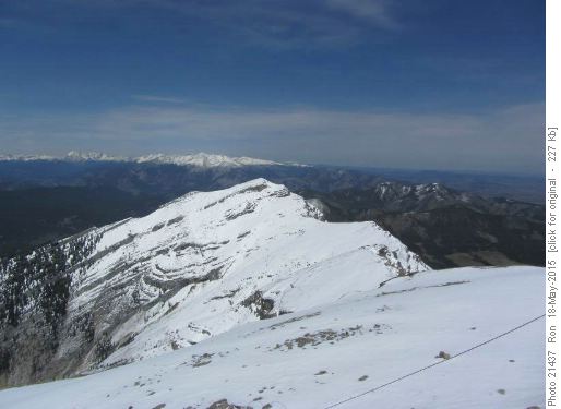 North ridge of Mt Burke