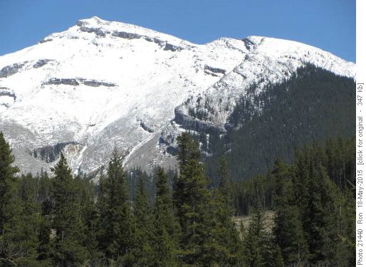 Mount Burke from parking lot