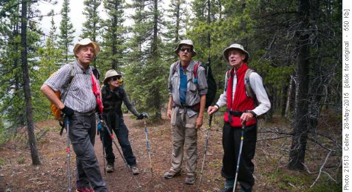 The crew - Carl, Jeannette, Ron and David
