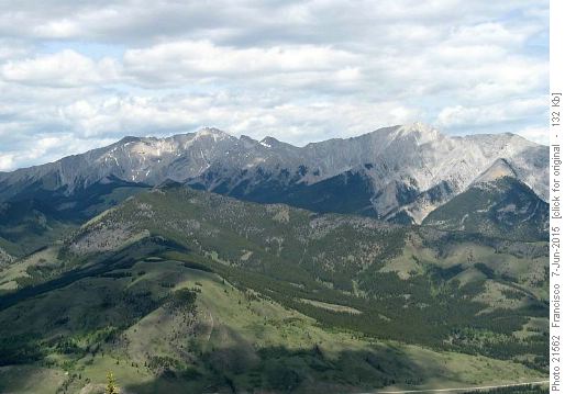 View east to Junction hill,Mt. Head and Holy cross