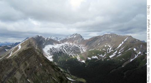 North Kent, Mt Inflexible and Mt Lawson from the summit