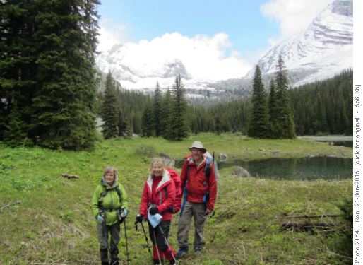{1000 Janet Millet}, {206 Barb Mitchell} & {177 Ron Hunter} at James Walker lake