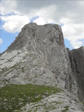 Ridge up to Twin Peak #1